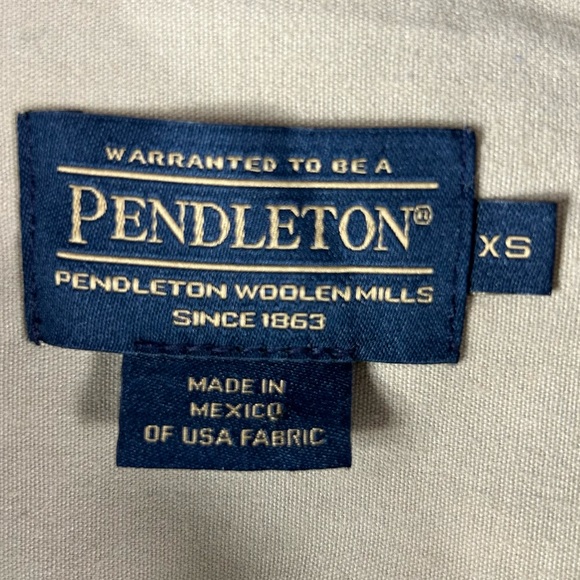 Women’s Pendleton Wool Pearl Snap Shirt Size XS - Picture 4 of 12